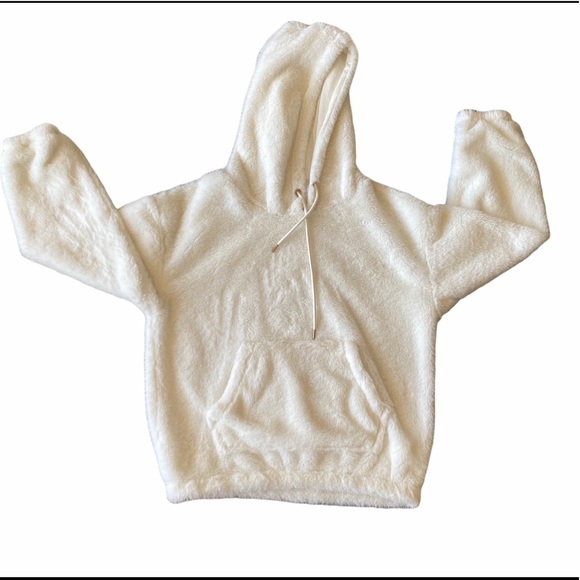 Faux fur hoodie - Picture 3 of 3